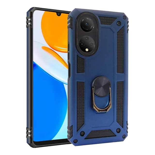 Funda Uso Rudo Anillo Magnetico Para Huawei Honor