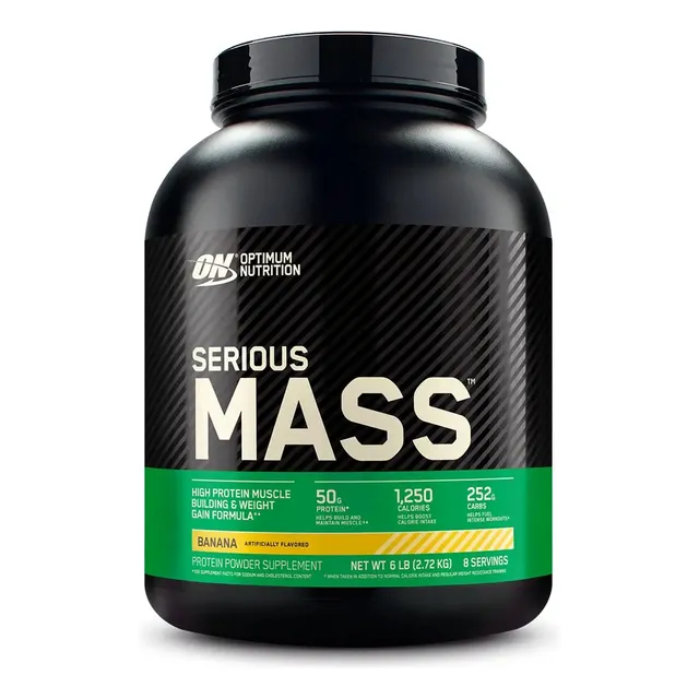 Serious Mass 6 Lb Hipercalórica + Envío Gratis