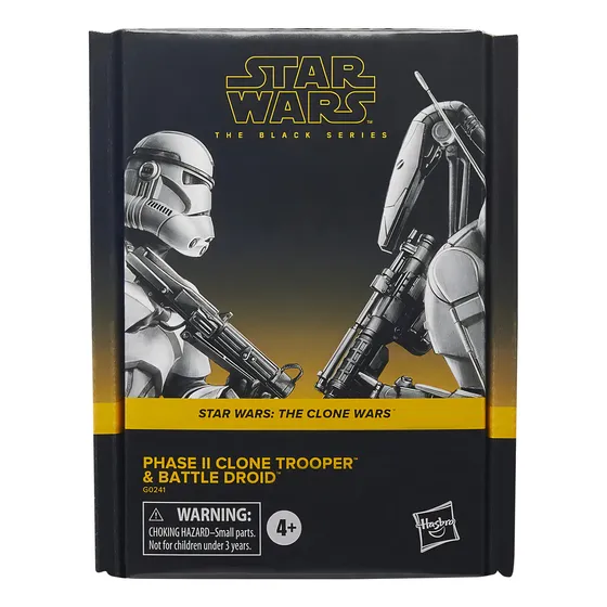 Sw The Black Series Clone Trooper & Battle Droid G0241
