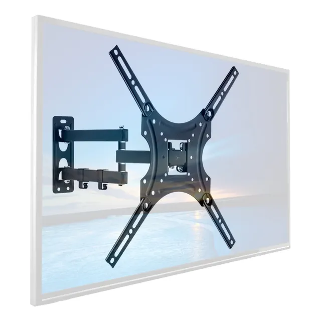 Soporte Tv Brazo 14 A 55 Lcd Led Giro Inclinación Goldtech ®