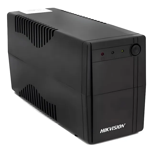Ups Interactiva 600va Led Hikvision Color Negro