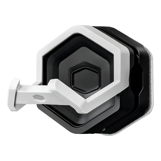 Suporte Para Headset E Controle Emborrachado Cooler Master Cor Preto