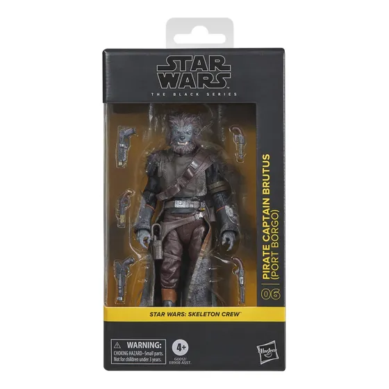 Figura Star Wars Skeleton Crew Pirate Captain Brutus