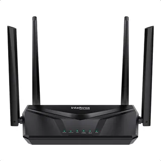 Roteador Wi-fi 5 W5-1200gs Dual Band Ac 1200mbps Intelbras Cor Preto Roteador Wi-fi 5 W5-1200gs Dual Band Ac 1200mbps Intelbras Cor Preto