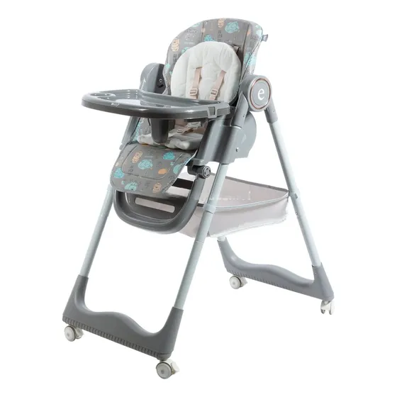 Silla De Comer Plegable Para Bebes Con Niveles De Altura Ebb