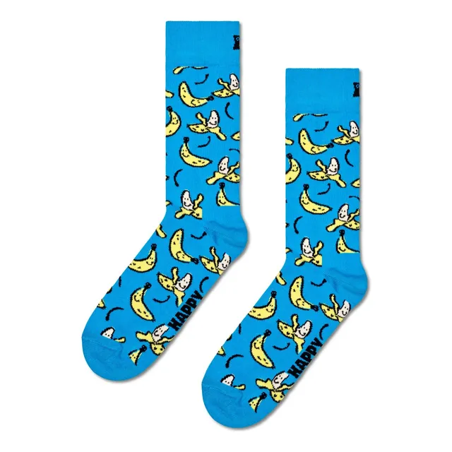 Happy Socks Medias - Banana Turquoise