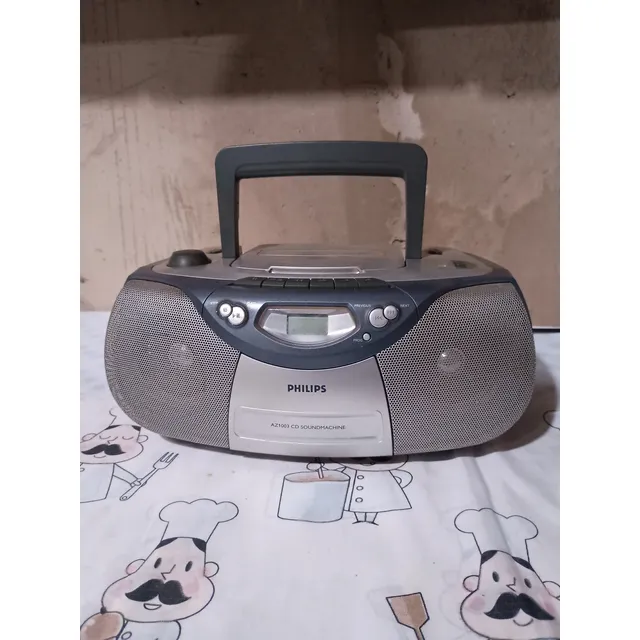 Philips Az1003 Cd Soundmachine Leia A Descrição