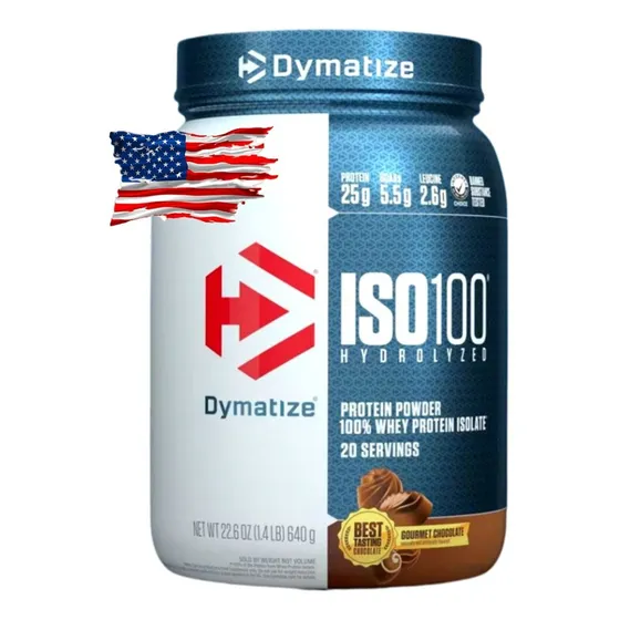 Suplemento Dymatize Whey Sabor Gourmet Chocolate De 640g - Pó