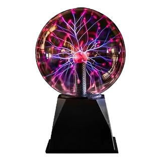 Globo De Plasma Light Bola De Cristal Luminária Raios Globo De Plasma Light Bola De Cristal Luminária Raios