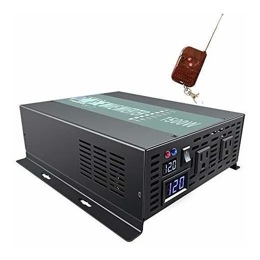 Transformador De Corriente Wzrelb 1500 W De Energía Colar
