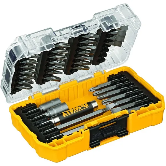 Kit Jogo De Bits E Pontas P/ Parafusar Dewalt 37 Pcs Dw2163