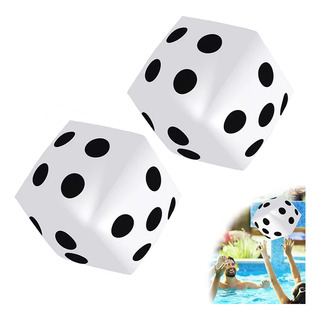 2 Dados Inflables Gigantes 12 Juguetes Para Bebés Y Niños 2 Dados Inflables Gigantes 12 Juguetes Para Bebés Y Niños