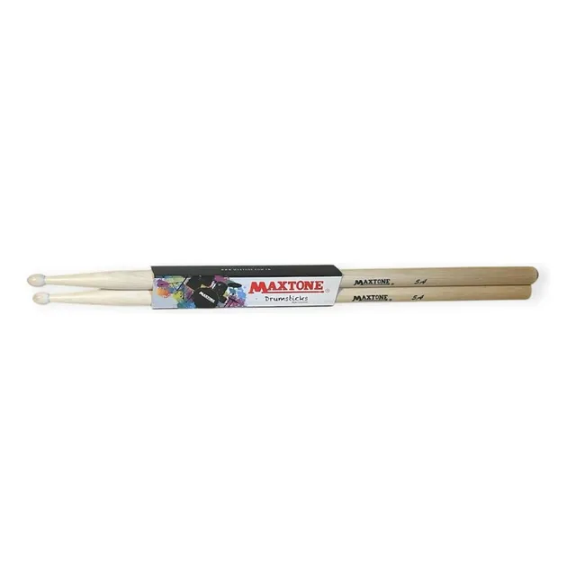 Baquetas 5a Punta De Madera Maxtone 5a