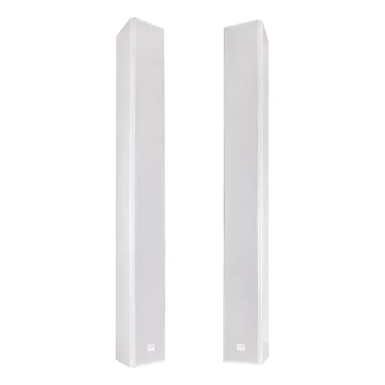 Par De Caixa Som Line Array Ll C1225 Donner 300w Branca Cor Branco