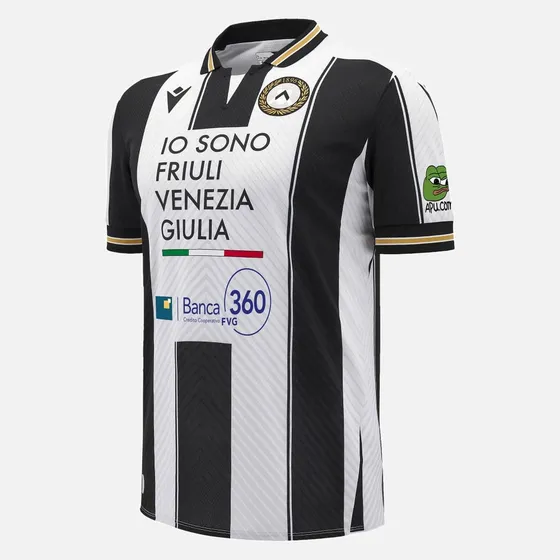 Camiseta Niño Oficial Macron Udinese Calcio Local 24/25