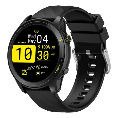 Reloj Smartwatch Awei Deportivo H36 Negro