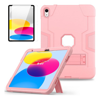 Mica + Funda Para iPad 10th 10a Gen 10.9 2022 Rudo Base Nude Mica + Funda Para iPad 10th 10a Gen 10.9 2022 Rudo Base Nude