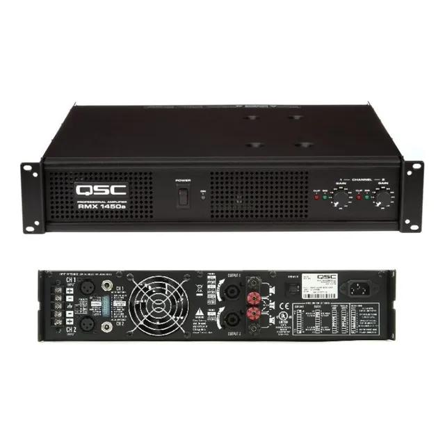 Qsc Rmx1450a Amplificador Profesional 2 Ch 1400w