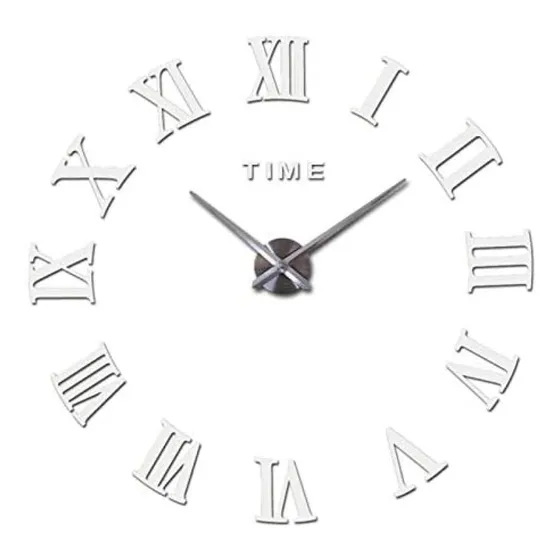 Reloj Pared Quartz 3d Minimalista Moderno Decoracion Medio