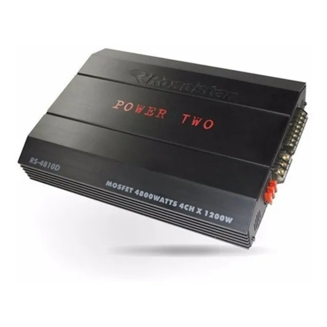 Módulo Roadstar  Rs-4810 Power Two 4800w Frete Gratis Oferta