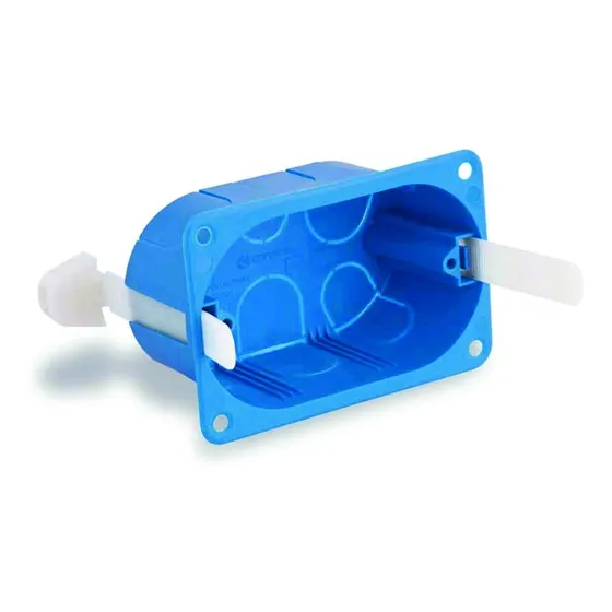 Caja De Embutir En Yeso Conatel Con Collarines De Ajuste