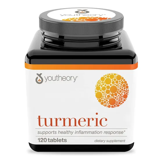 Suplemento Youtheory Turmeric Advanced 120 Comprimidos
