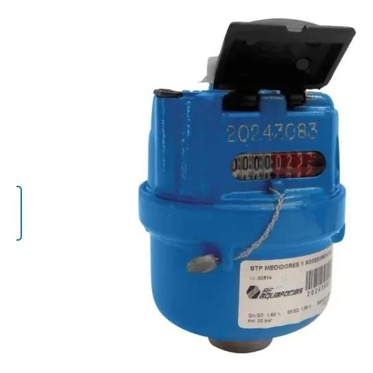 Medidor Agua Volumetrico R200 Mecanico L110mm De 1/2 Pulgada