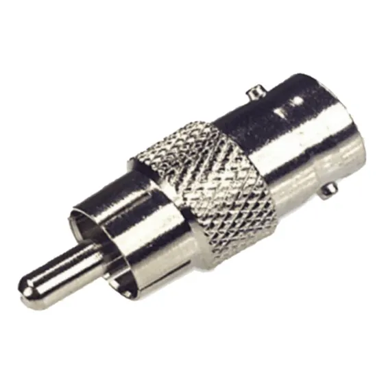 10 Conectores Bnc Hembra A Rca Macho Adaptador