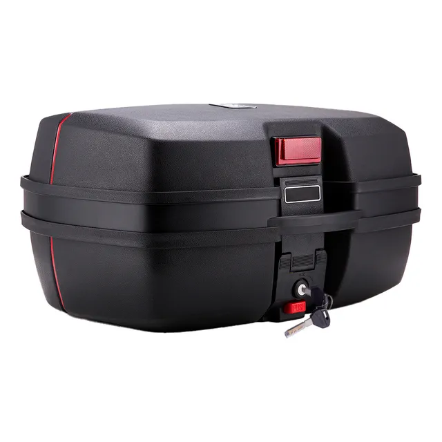 Baúl Baulera Para Moto  Cucyma Top Case Cascos 45 Litros