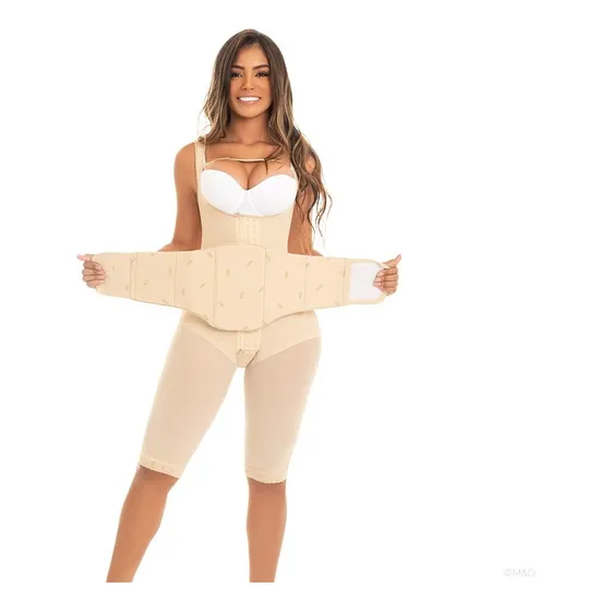 Faja Tabla Protector Cintura Larga  Colombiana Original