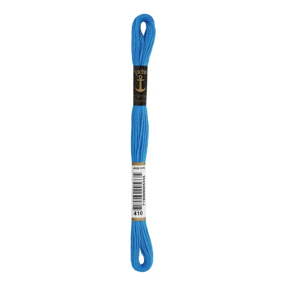 Anchor Hilo Para Bordar 6 Hebra 8,75 Yarda Color Azul