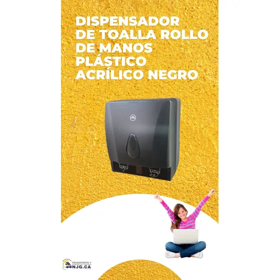 Dispensador De Toalla Rollo De Manos