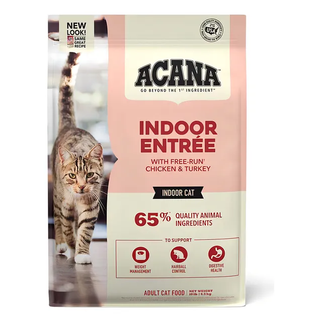 Alimento Acana Indoor Entrée para gato adulto sabor mix de 4.5 kg