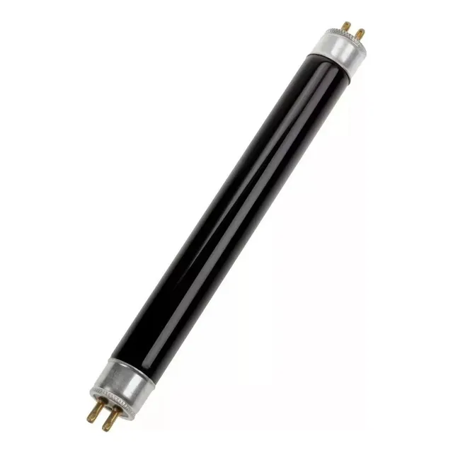 Tubo Vidrio Fluorescente 4w 15cm Uv Repuesto Detect Luz Negr