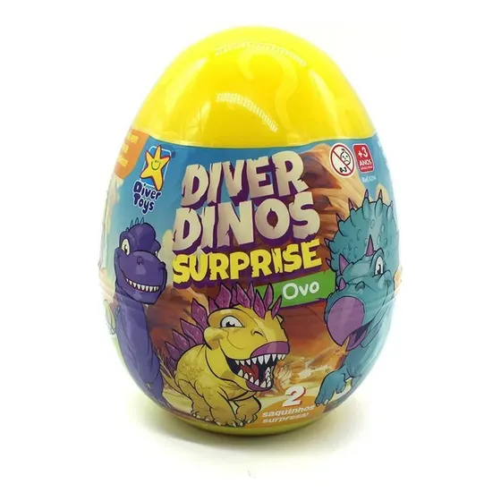 Dinosaurio Diver Surprise Huevo Con Sorpresas Cod Div122