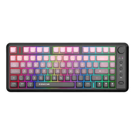 Teclado Gamer Recargable Bluetooth Y Inalámbrico Rgb Con Ñ