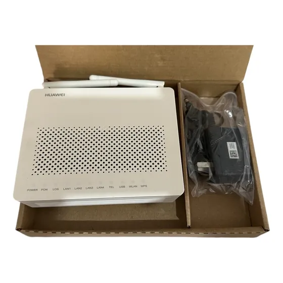Modem Roteador Com Wifi Huawei Hg8546m Branco Novo Na Caixa