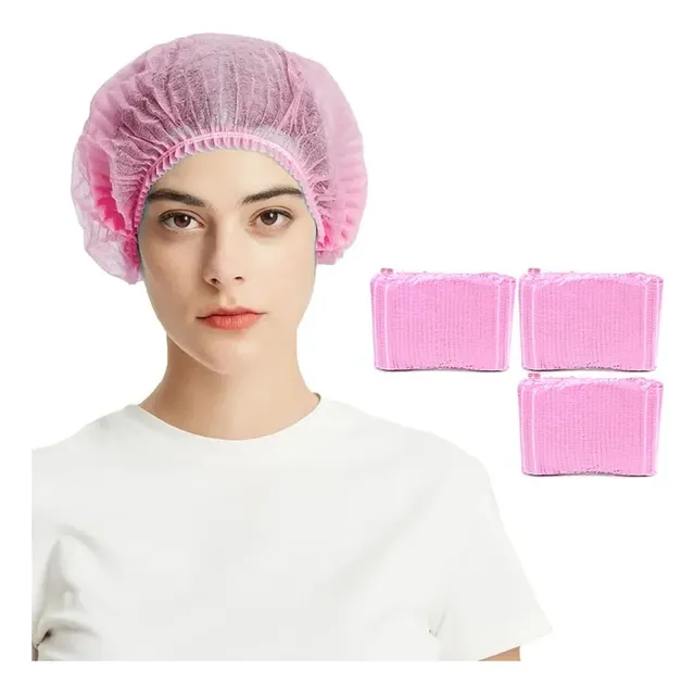 300 Pzas Cofia Gorro Plisado Desechable Plisado Cofias Gorra