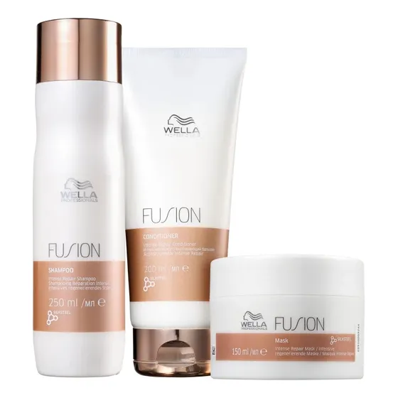 Kit Wella Professionals Fusion Trio (3 Produtos)