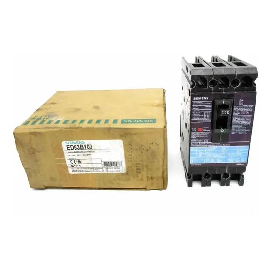 Interruptor Termomagnetico Siemens 100amp Trifasico Ed63b100