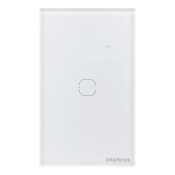 Interruptor Smart Wi-fi Touch Mis 1001 Branco Intelbras