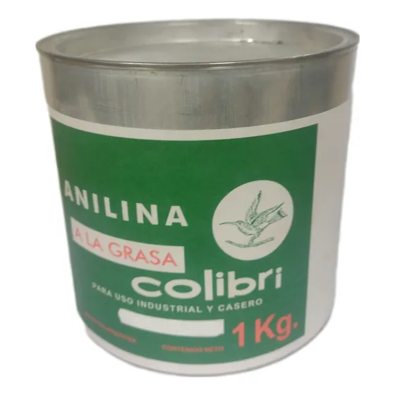 Anilina A La Grasa Colibri X 1000 Grs Castaño
