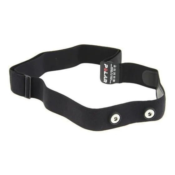 Banda Cardiaca Elástica Pectoral Polar Original Soft Strap Negro Xxs/s