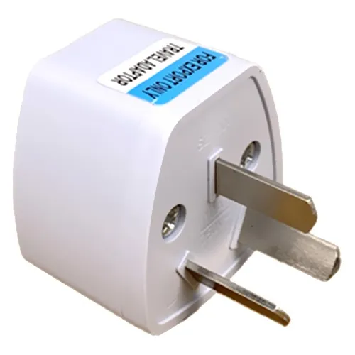 Adaptador Tomada 3 Pinos Chatos.