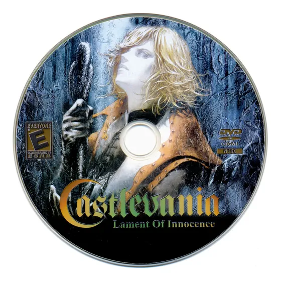Castlevania Lament Of Innocence Dvd Ps2 Playstation2 Dourado