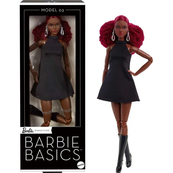 Boneca De Colecionador Barbie Basics Modelo 03 Com Cabelo Ve
