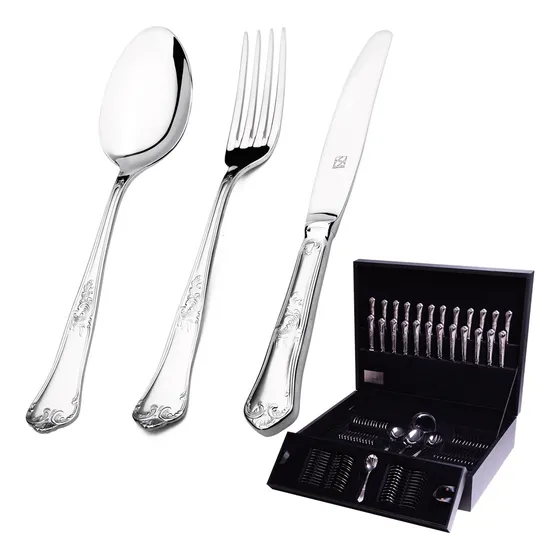 Faqueiro 101 Pçs Inox Classique Hercules (cód. 2820)