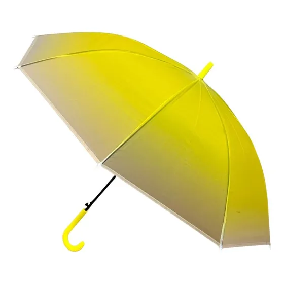 Guarda Chuva Bengala Automático Degrade Colorido Unissex