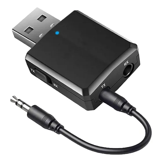 Transmisor Y Receptor De Audio Bluetooth Jack 2 En 1 Tx / Rx