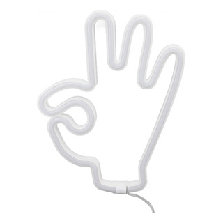 Letreros Decorativos De Neón, Luz De Mano, Led En Forma De K Letreros Decorativos De Neón, Luz De Mano, Led En Forma De K